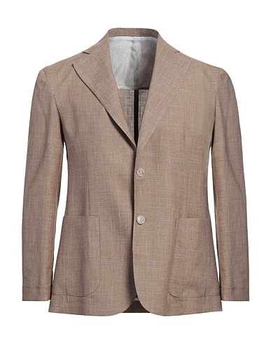 BARBA Napoli Blazer Camel 71% Virgin Wool, 15% Silk, 14% Linen