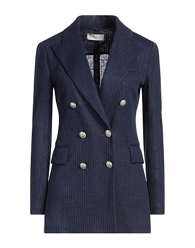 CIRCOLO 1901 Blazer Navy 78% Linen, 22% Cotton