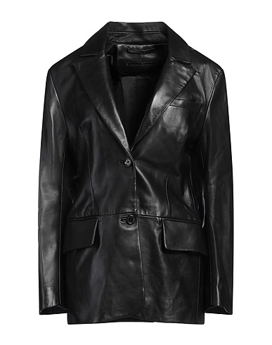 STAND STUDIO Blazer Black Lambskin
