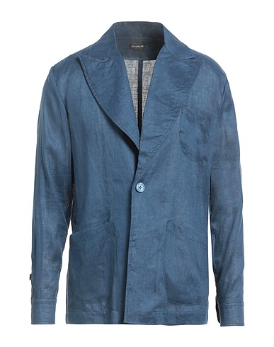 FRANZESE COLLECTION Blazer Navy blue 100% Linen