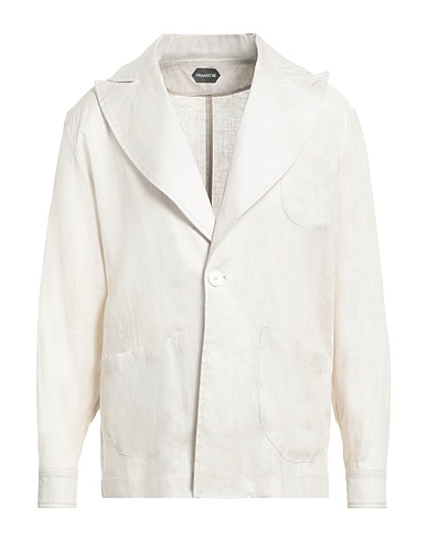 FRANZESE COLLECTION Blazers Hellgrau 100% Leinen