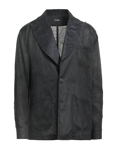 FRANZESE COLLECTION Blazer Black 100% Linen