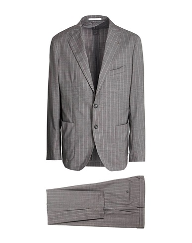 TAGLIATORE Suits Grey 100% Virgin Wool