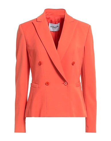 DONDUP Blazer Orange 47% Polyamide, 42% Cotton, 11% Elastane