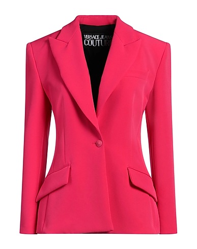 VERSACE JEANS COUTURE Blazer Fuchsia 93% Polyester, 7% Elastane