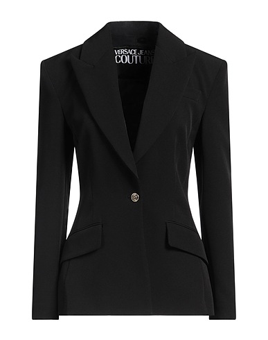 VERSACE JEANS COUTURE Giacca Nero 93% Poliestere, 7% Elastan