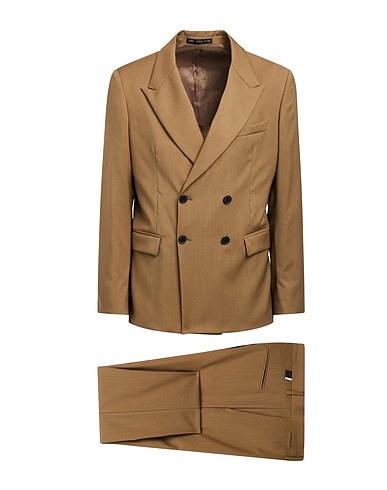 LOW BRAND Abito Khaki 100% Lana Vergine