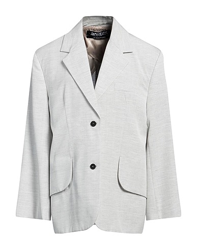 JACQUEMUS Jackett LES SCULPTURES Hellgrau 100% Viskose