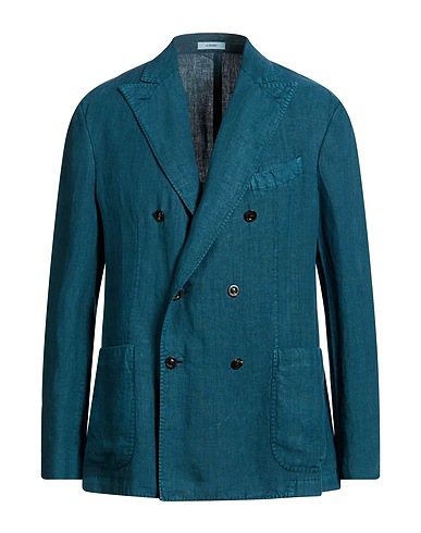 BOGLIOLI Blazer Deep teal 100% Linen