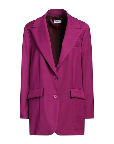 HOPPER Jackett Malve 67% Polyester, 31% Viskose, 2% Elastan