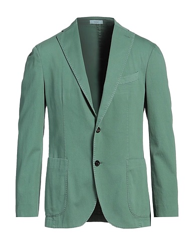 BOGLIOLI Blazer Green 98% Cotton, 2% Elastane