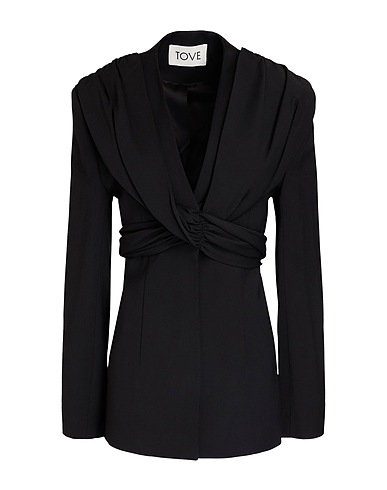 TOVE Blazer Black 54% Viscose, 44% Virgin Wool, 2% Elastane