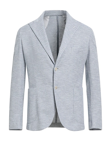 BARBA Napoli Blazer DYNAMIC Light blue 92% Cotton, 8% Linen