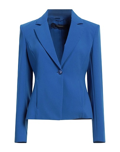 PATRIZIA PEPE Blazer Blue 89% Polyester, 11% Elastane