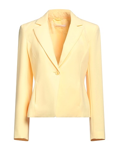 PATRIZIA PEPE Giacca Giallo 89% Poliestere, 11% Elastan