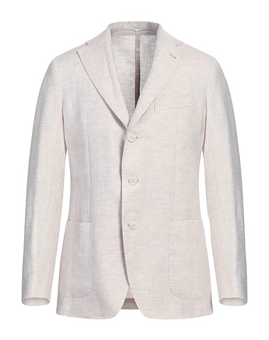 DORIANI Blazer Light grey 100% Linen