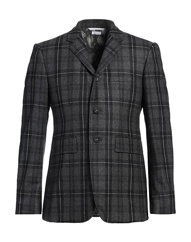 THOM BROWNE Blazer Lead 95% Wool, 5% Cashmere