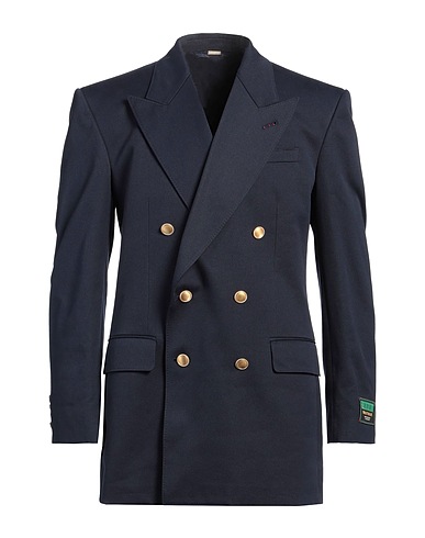 GUCCI Blazer Navy blue 100% Cotton