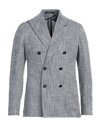 TAGLIATORE Blazer Navy 38% Silk, 36% Linen, 16% Cotton, 10% Polyamide