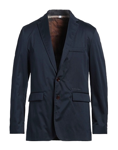 BURBERRY Blazer Navy blue 100% Cotton