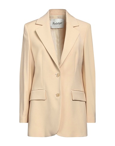 RODEBJER Blazer Beige 98% Viscose, 2% Elastane
