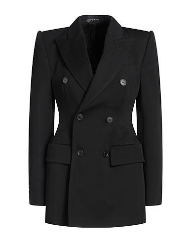 BALENCIAGA Blazer Black 100% Wool