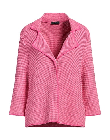 ANNECLAIRE Blazer Fuchsia 37% Viscose, 28% Cotton, 22% Polyester, 12% Polyamide, 1% Metal