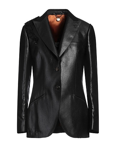 MAURIZIO MIRI Blazer Black 46% Acetate, 43% Viscose, 11% Polyamide