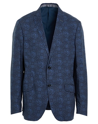 ETRO Blazer Navy blue 100% Cotton