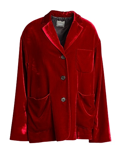 KILTIE Giacca Rosso 75% Viscosa, 25% Seta