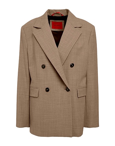 MAX&Co. Blazer SAMARA
 Taupe 66% Polyester, 27% Virgin Wool, 7% Elastane
