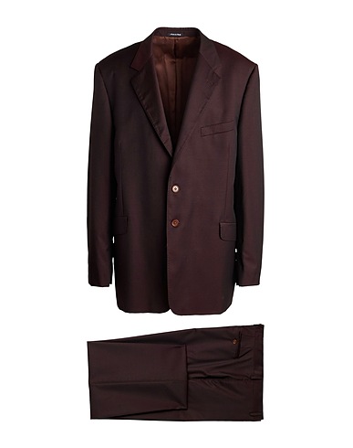 PAUL SMITH Suits Burgundy 100% Wool
