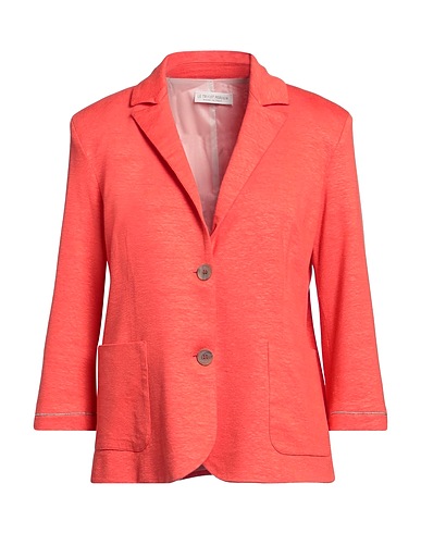 LE TRICOT PERUGIA Jackett Koralle 96% Leinen, 4% Elastan