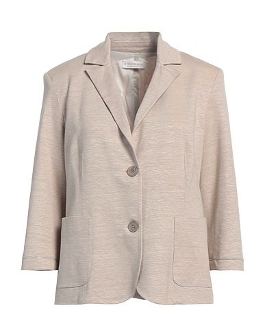 LE TRICOT PERUGIA Blazer Taupe 96% Linen, 4% Elastane