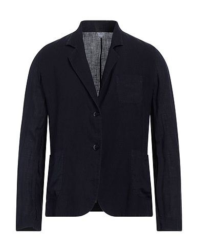 FEDELI Blazer Midnight blue 100% Linen