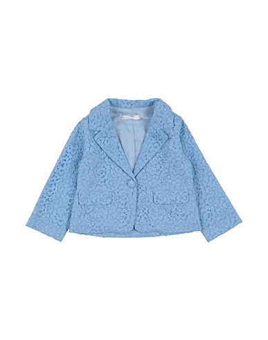 U+É Blazer Light blue 80% Cotton, 20% Polyamide