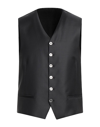 ANGELO NARDELLI Waistcoat Grey 100% Wool