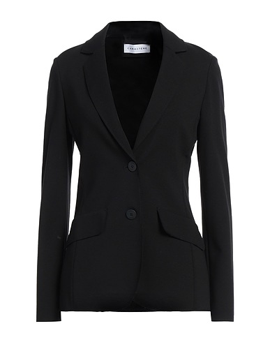 CARACTÈRE Blazer Black 68% Viscose, 28% Polyamide, 4% Elastane