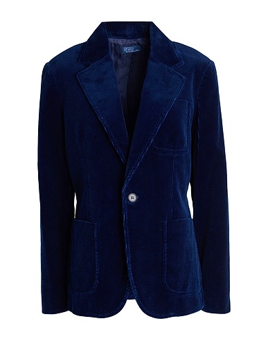 POLO RALPH LAUREN Blazer Midnight blue 100% Cotton