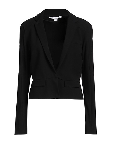 DIANE VON FURSTENBERG Blazer Black 71% Viscose, 23% Polyamide, 6% Elastane