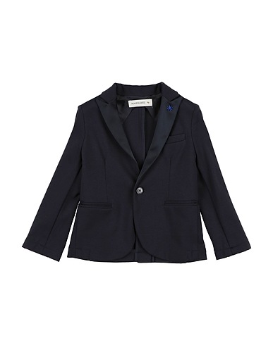 MANUEL RITZ Blazer Midnight blue 65% Viscose, 30% Polyamide, 5% Elastane