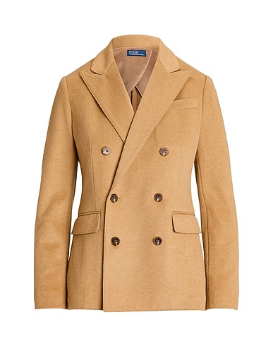 POLO RALPH LAUREN Blazer Camel 63% Recycled polyester, 24% Wool, 13% Cotton
