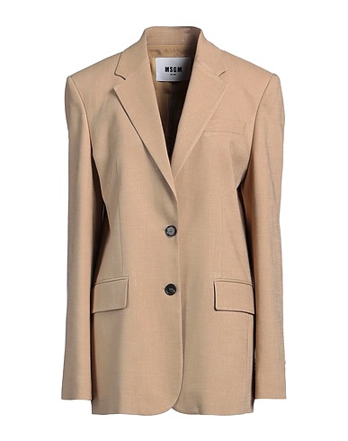 MSGM Blazer SABBIA 91% Viscose, 8% Polyester, 1% Elastane