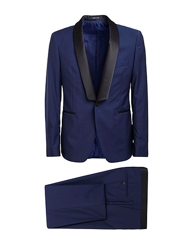 TAGLIATORE Abito Blu 100% Super 100s Lana