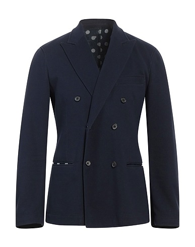 THE EDITOR Blazer Blue 100% Cotton, Viscose