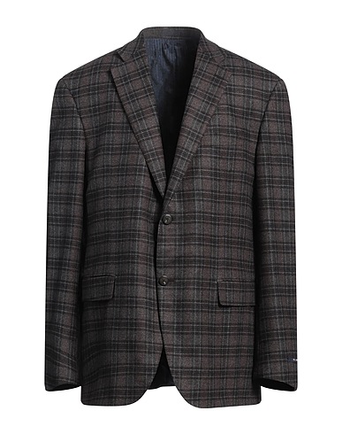 PAL ZILERI Blazer Khaki 100% Lana Vergine