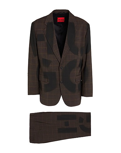 HUGO Costumes Moka 56% Polyester, 44% Laine vierge