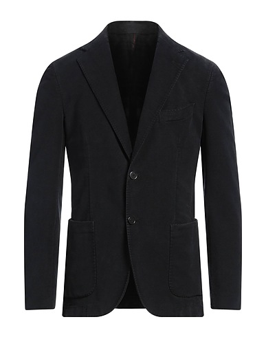 SANTANIELLO Blazer Charcoal 97% Cotton, 3% Elastane
