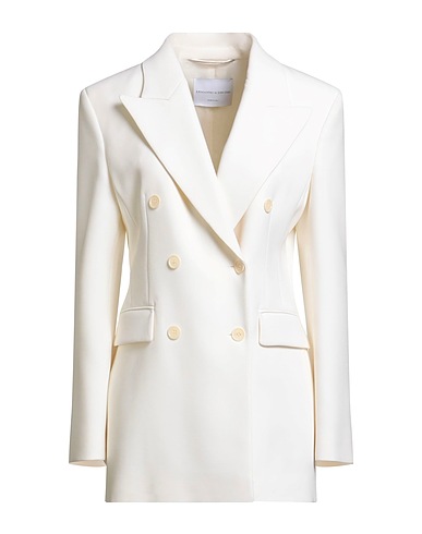ERMANNO SCERVINO Giacca Off white 99% Lana Vergine, 1% Poliammide