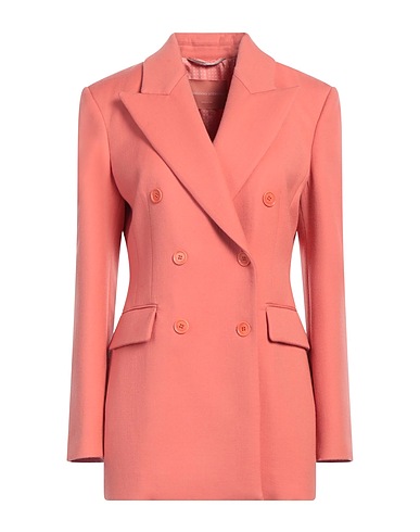 ERMANNO SCERVINO Blazer Salmon pink 99% Virgin Wool, 1% Polyamide